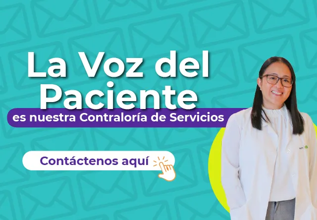 Imagen con el texto: Su opinión nos interesa, compártala con nosotros, clic en la imagen